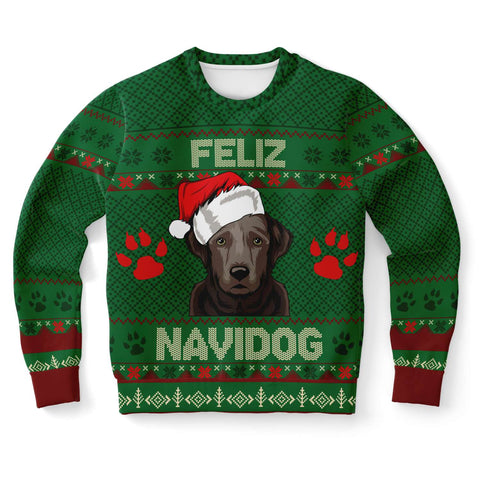 Feliz Navidog - Labrador - Athletic Sweatshirt