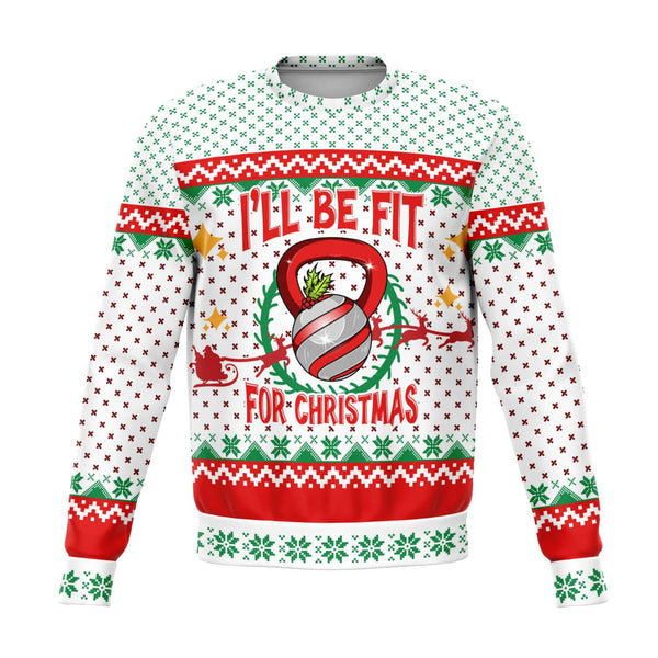 Fit for Christmas - Athletic Sweatshirt