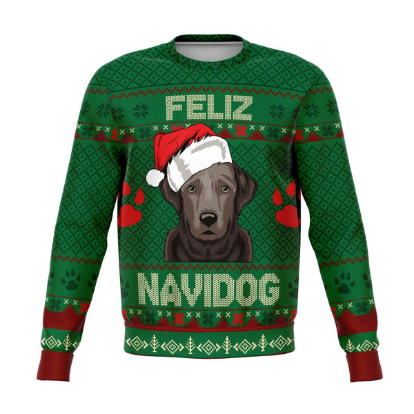 Feliz Navidog - Labrador - Athletic Sweatshirt
