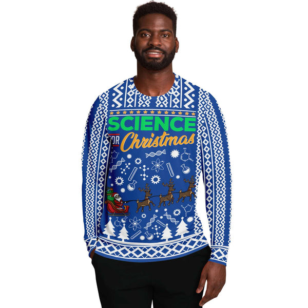 Science for Christmas - Athletic Sweatshirt