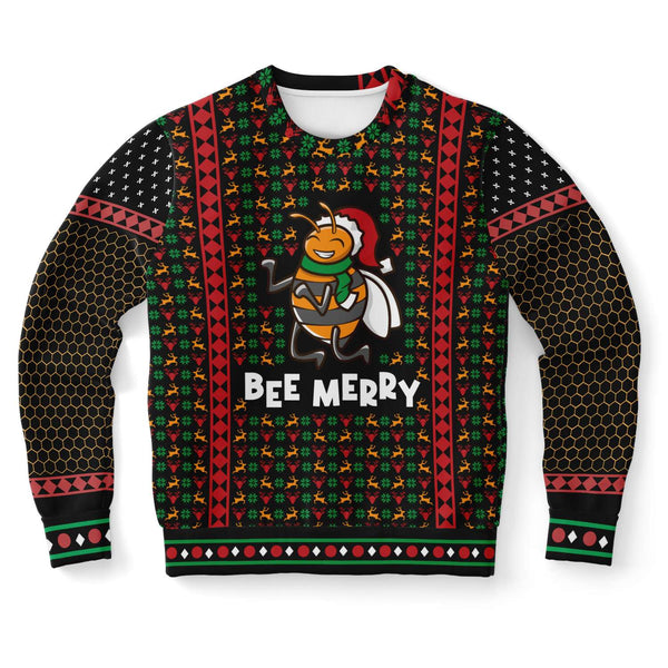 Bee Merry - Athletic Sweatshirt