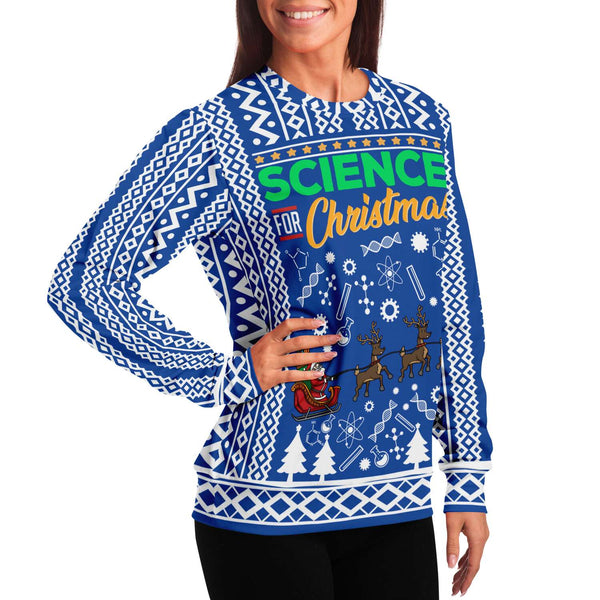 Science for Christmas - Athletic Sweatshirt