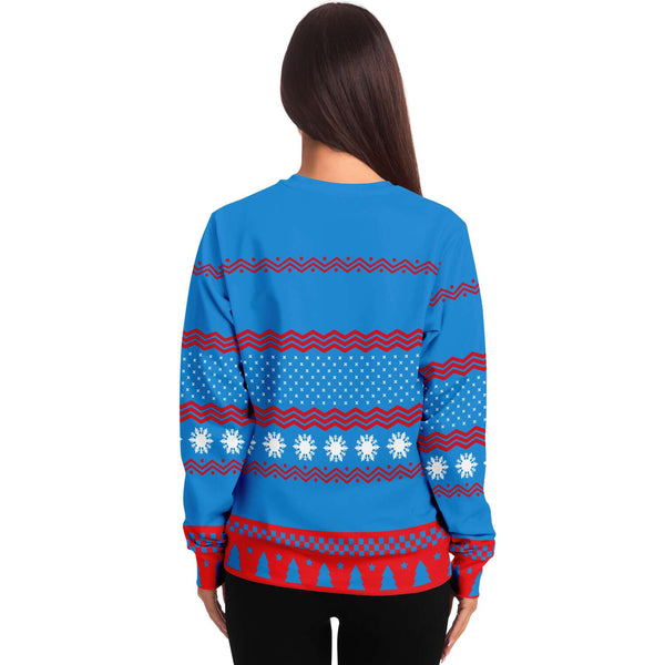 Meowy Christmas -  Athletic Sweatshirt