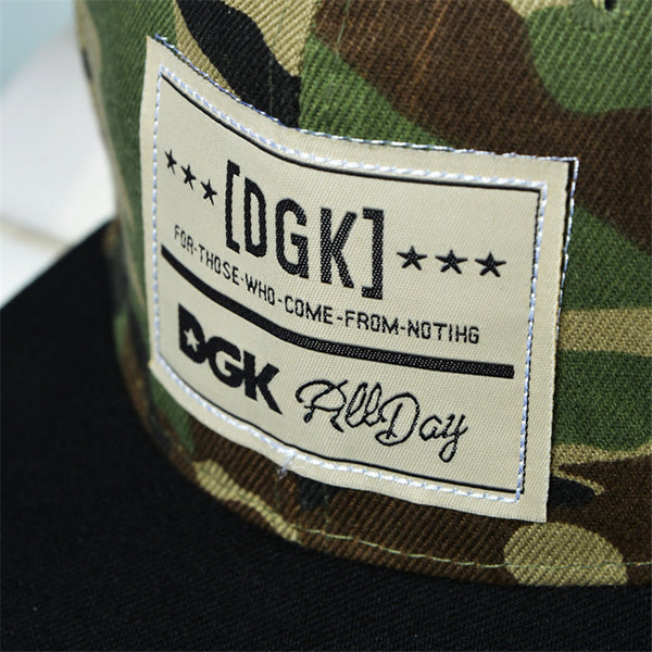 FREE DGK All day Brand snapback baseball cap
