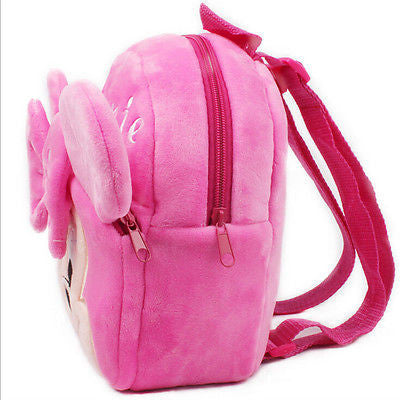 Pink Plush Backpack for Baby Girl