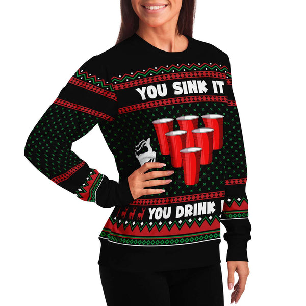 You Drink It - Athletic Sweatshirt