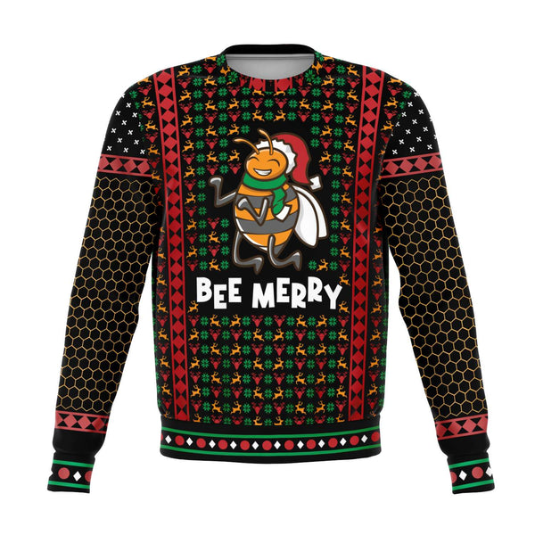 Bee Merry - Athletic Sweatshirt