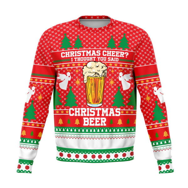 Christmas Beer - Athletic Sweatshirt