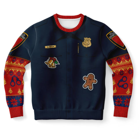 Police Navidad - Athletic Sweatshirt