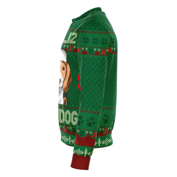 Feliz Navidog - Beagle - Athletic Sweatshirt