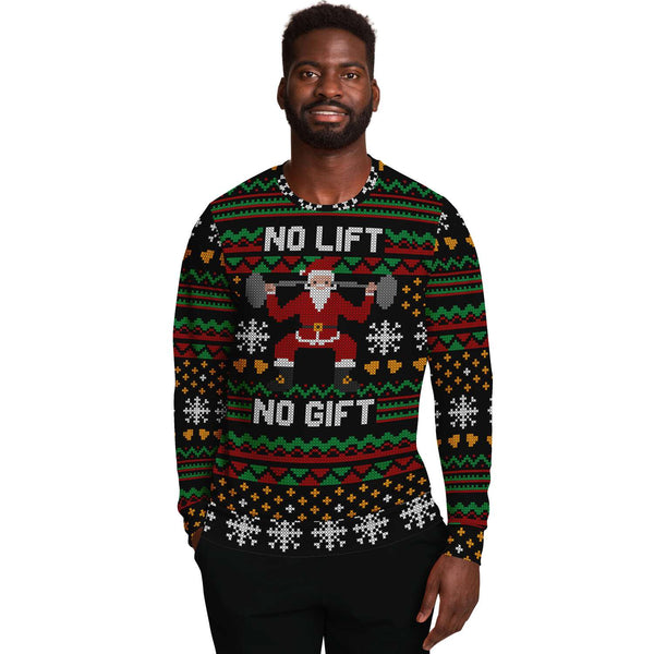 No Lift No Gift - Athletic Sweatshirt