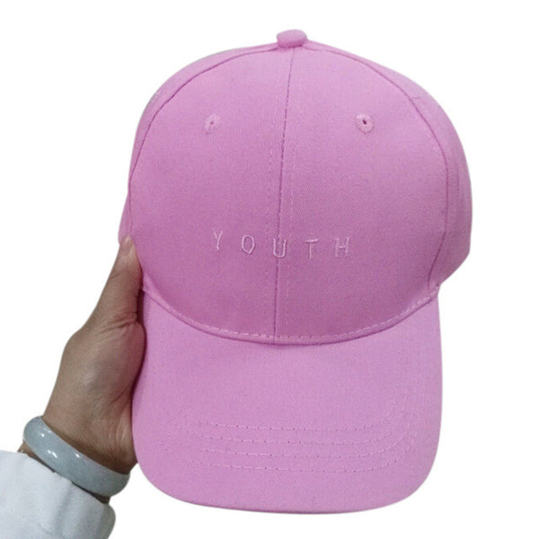 Fashion Letter Solid Ajustable Snapback baseball Cap